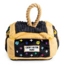 Chewy Vuiton Black Monogram Interactive Trunk