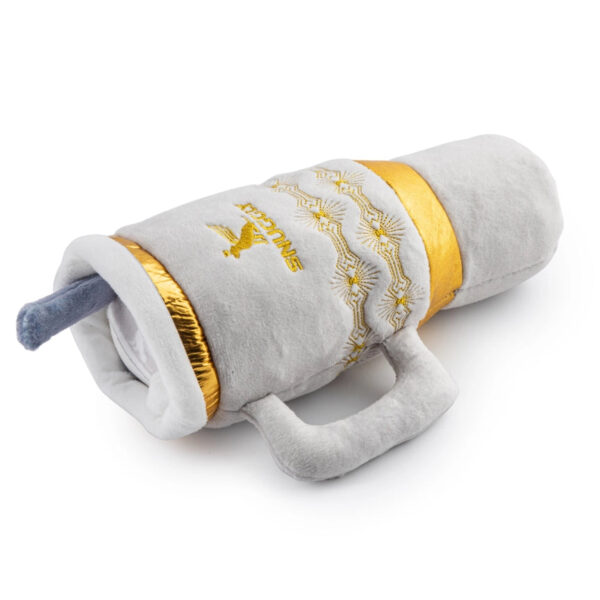 Holiday Snuggly Cup - Ivory with Gold Embroidery - Image 2