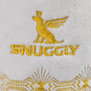 Holiday Snuggly Cup - Ivory with Gold Embroidery